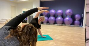 Pilates yoga studio - personlig træning i pilates hos TROMBORG pilates- og yogastudio, som har adresse centralt i Silkeborg
