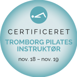 TROMBORG Pilates-uddannelses årlige certificeringsbadges viser, at en instruktør vedligeholder sin uddannelse og dermed er fagligt opdateret. Du kan derfor følge med i, om en instruktør – udover sin grundlæggende certificering – tager opdaterende certificeringer.
