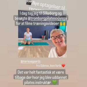 Fra en optagelsesdag i pilates-instruktørernes medlemsklub